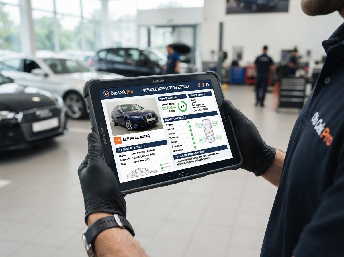 Laporan hasil inspeksi mobil Oto Cek Pro